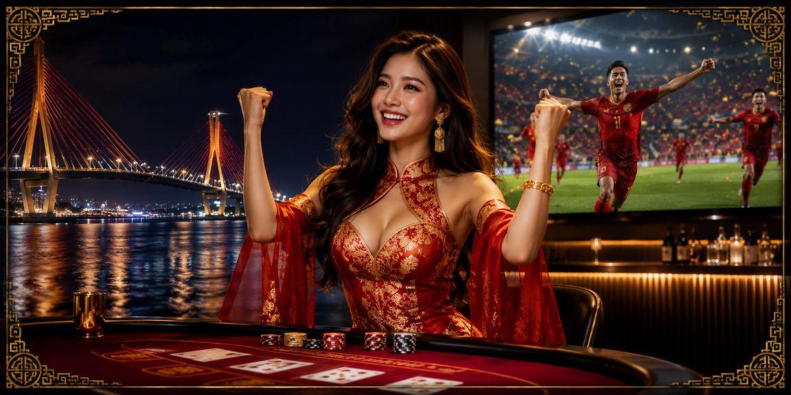 Người chơi tham gia trò baccarat tại lễ hội sôi động ở Cần Thơ