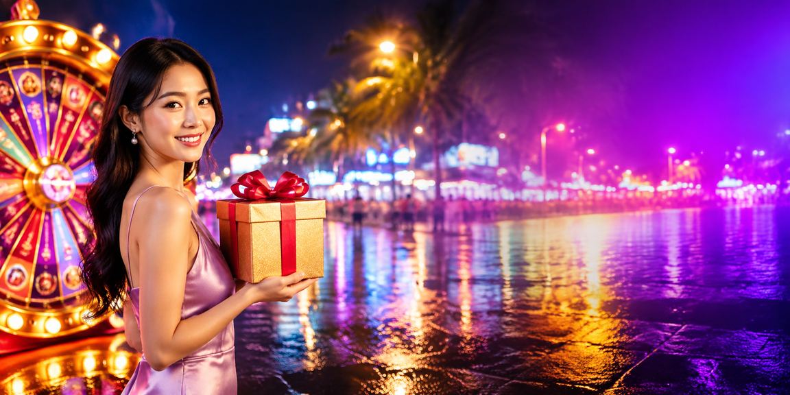 Chợ đêm Nha Trang rực rỡ ánh đèn với người tham gia chương trình may mắn bên bờ biển